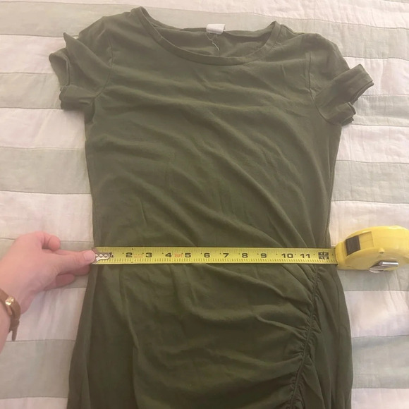 Melrose & Market ruched cotton t-shirt dress - Picture 9 of 12